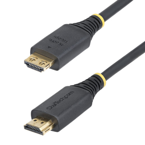 10ft High Speed HDMI Cable with Gripping Connectors 4K 60Hz