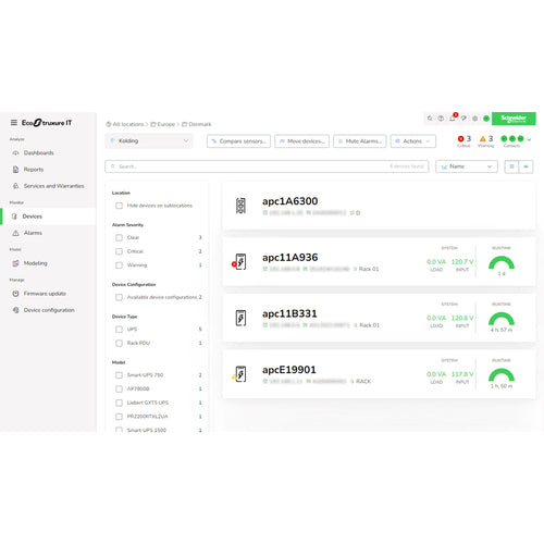 Software License APC EcoStruxure IT Expert 5-Year Remote Monitoring Subscription